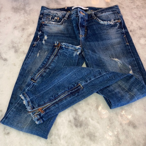 Zara Trafaluc Denimwear Skinny Jeans - Picture 6 of 10